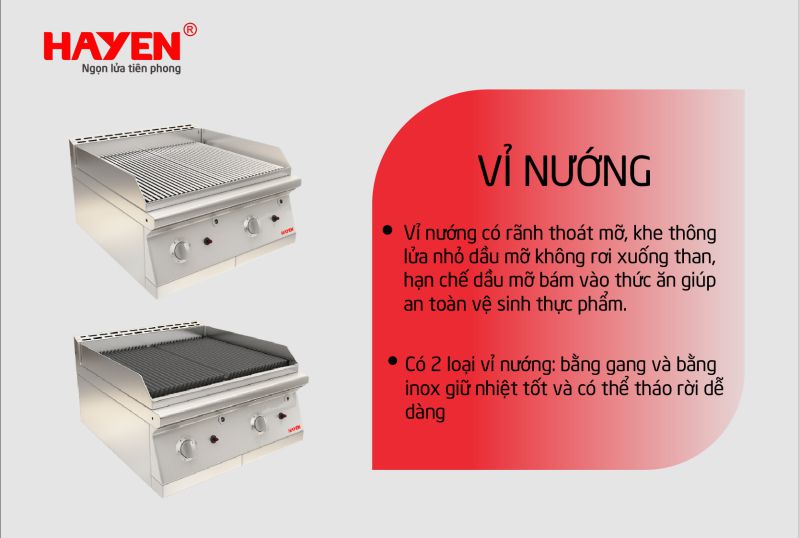 Tổng quan về bếp nướng công nghiệp