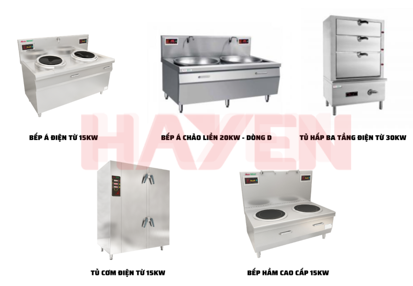 Bếp từ công nghiệp phi modul