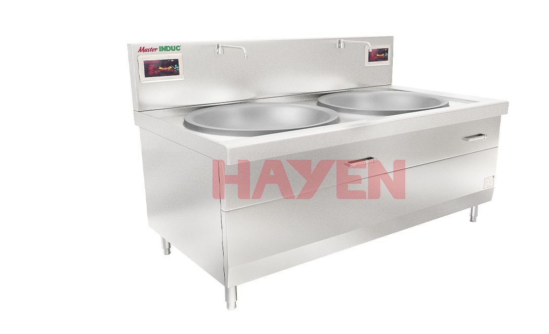 Bếp từ đôi chảo liền INDW2-20V