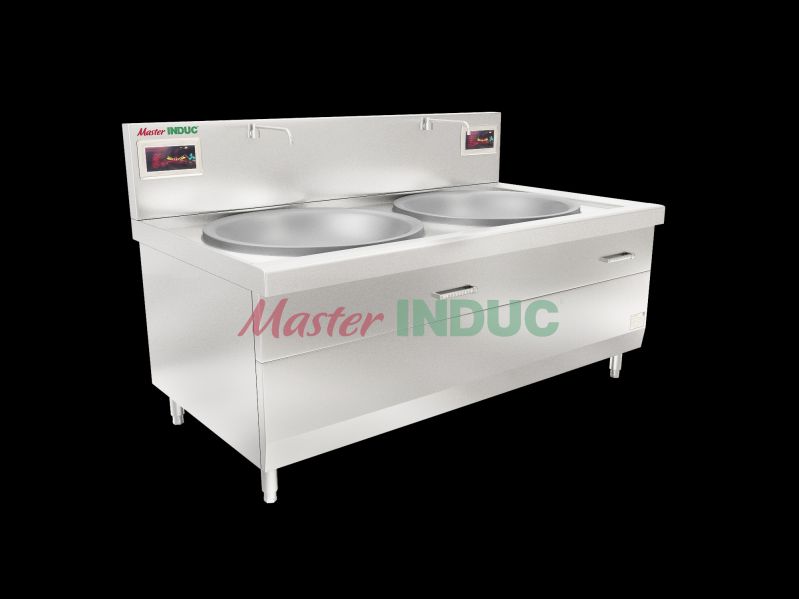 Bếp Á điện từ đôi liền chảo dòng D do Hà Yến cung cấp 