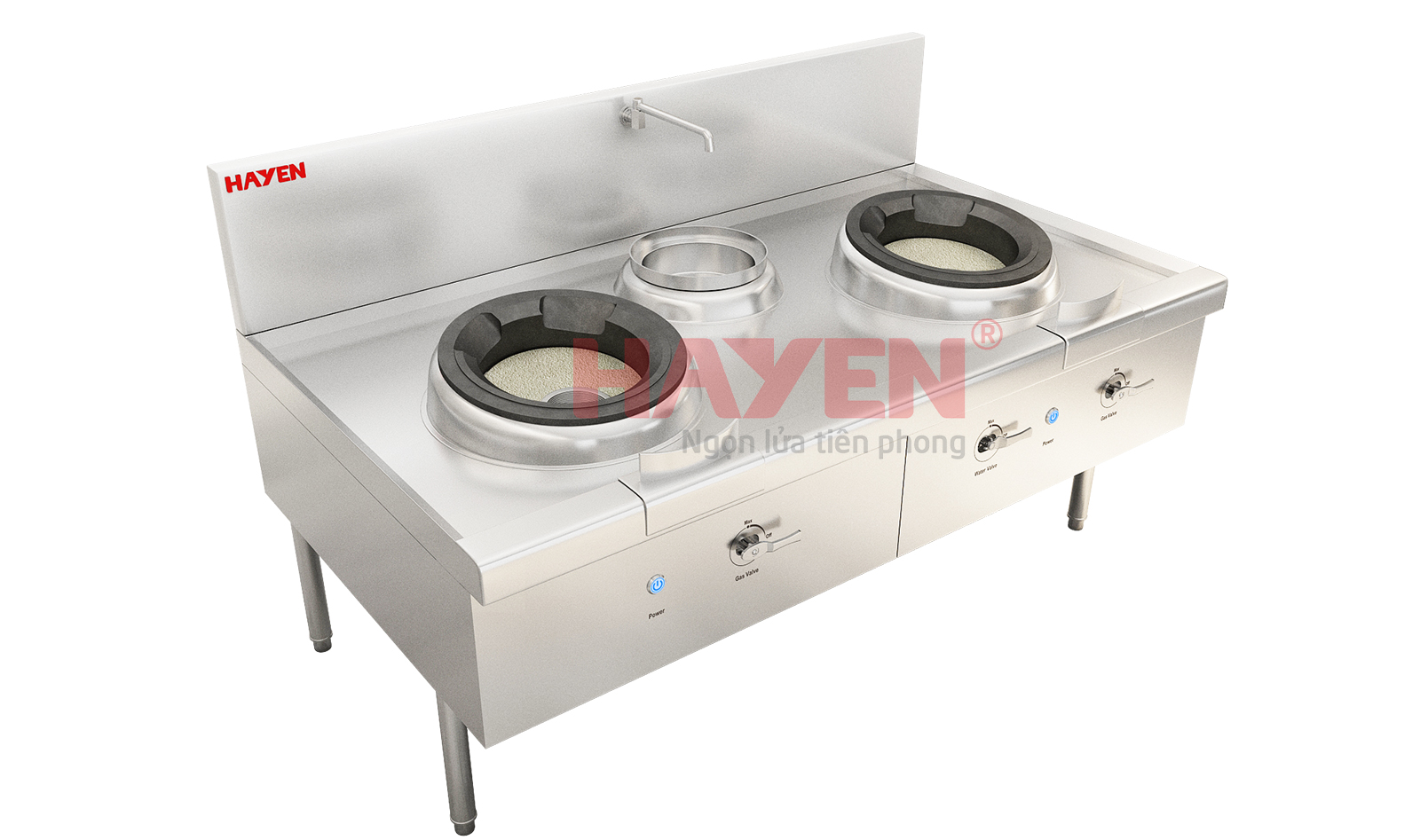 Hệ thống bếp gas công nghiệp