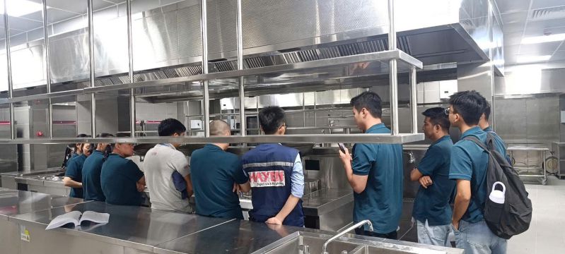 Thiết kế hệ thống bếp nhà hàng