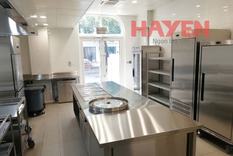 Hà Yến tự hào là đơn vị cung cấp thiết bị bếp công nghiệp cho trường liên cấp quốc tế Dwight