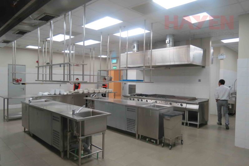 Các khu vực chức năng được bố trí khoa học sẽ tối ưu hóa hiệu suất và năng suất bếp