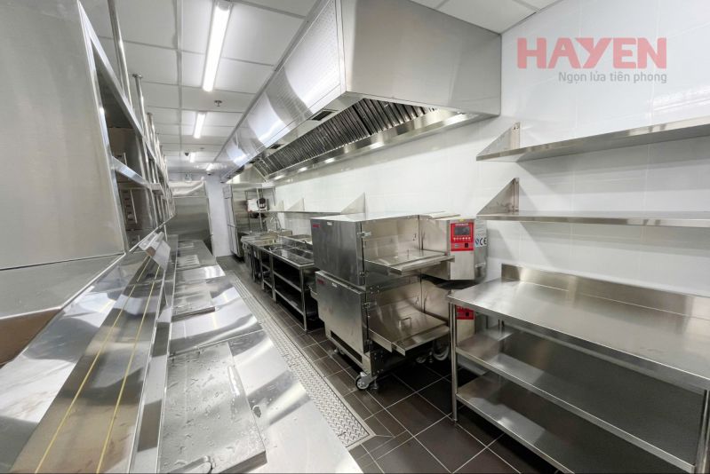 Thiết kế bếp cho nhà hàng